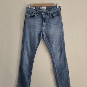 Mens Hollister Light Blue Slim Jeans